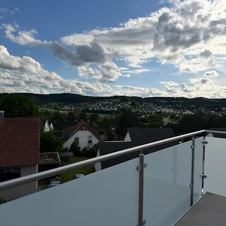 4-zimmer-wohnung Mit Balkon, Fernblick, Parkplatz, Wlan, Einbaukueche, Bad & Gaeste-wc Apartamento Grafenau (Bavaria)